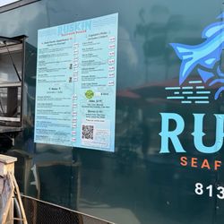 The Ruskin Seafood - Menu - May 2026