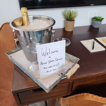 ARRIVE Palm Springs - Welcome champagne - Hotels Near Me - Palm Springs, California ARRIVE Palm Springs - Welcome champagne - Hotels Near Me - Palm Springs, California