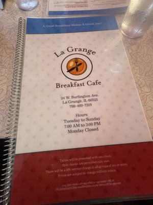 Menu photo 2 La Grange Breakfast Cafe La Grange, IL