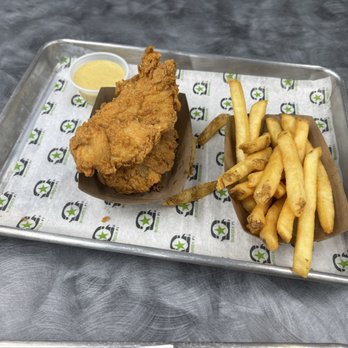 BurgerFi - KIDS MEAL with CHICKEN TENDERS and fries - Burgers Near Me - Falls Church, Virginia