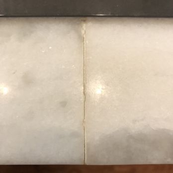 Pius Kitchen & Bath - A few months after install and the already bad seams are cracking. No word back from them on this terrible install. - Kitchen & Bath Near Me - Seattle, Washington