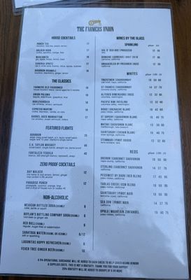 Menu photo 2 The Farmers Union San Jose, CA