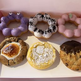 Mochi donuts and gourmet cookies