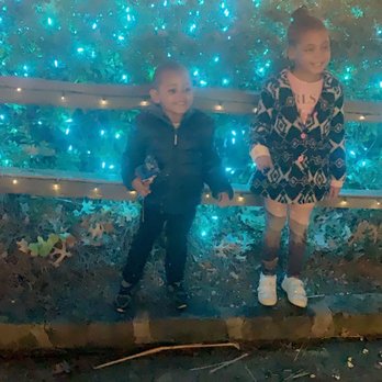 Stone Mountain Park - My two oldest in front of some of the Christmas lights - Parks Near Me - Stone Mountain, Georgia Stone Mountain Park - My two oldest in front of some of the Christmas lights - Parks Near Me - Stone Mountain, Georgia