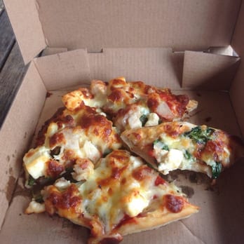 Legend Pizzas - Small New Yorker with chicken. - Fast Food Near Me - Byron Bay, NSW