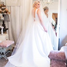 My chapel length veil by Alisha My chapel length veil by Alisha