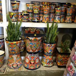 La Belle Plant - Only place on westside to get these gorgeous handpainted pots