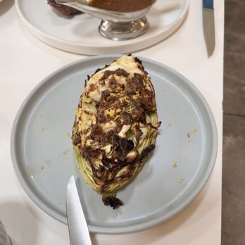 Yang’s Kitchen - Grilled Cabbage w/ Bagna Cauda - Asian Fusion Near Me - Alhambra, California