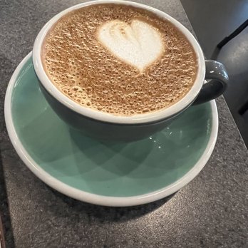 Lucabe Coffee Co. - Cappuccino with decent latte art - Coffee & Tea Near Me - Columbus, Indiana Lucabe Coffee Co. - Cappuccino with decent latte art - Coffee & Tea Near Me - Columbus, Indiana