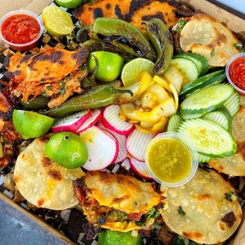 Tacos Ojo De Agua - a box of mexican food - Food Trucks Near Me - Oxnard, California