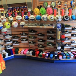 Gyles Brothers - View of our football range, socks, boots and balls.