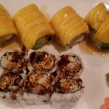 Fujiyama - Golden Dream roll and Eel cucumber roll - Sushi Bars Near Me - Milwaukee, Wisconsin Fujiyama - Golden Dream roll and Eel cucumber roll - Sushi Bars Near Me - Milwaukee, Wisconsin
