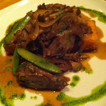 Vin 25 - Braised Lamb, Cheese Polenta, Mint Sauce - New American Near Me - Roswell, Georgia Vin 25 - Braised Lamb, Cheese Polenta, Mint Sauce - New American Near Me - Roswell, Georgia
