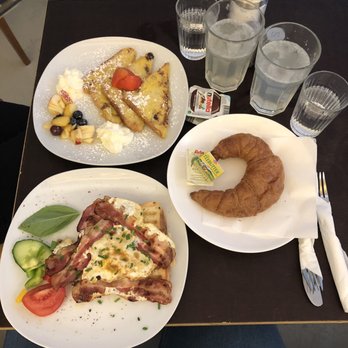 The Breakfast Club - Bonnie and Clyde, French toast and a croissant - Breakfast & Brunch Near Me - Vienna, 9 The Breakfast Club - Bonnie and Clyde, French toast and a croissant - Breakfast & Brunch Near Me - Vienna, 9