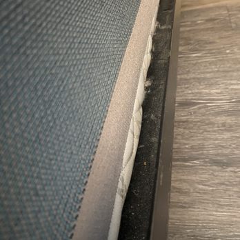 SpringHill Suites by Marriott Atlanta Downtown - Dust & dirt covers the bed railings. No bed skirt on beds, box springs exposed. - Hotels Near Me - Atlanta, Georgia SpringHill Suites by Marriott Atlanta Downtown - Dust & dirt covers the bed railings. No bed skirt on beds, box springs exposed. - Hotels Near Me - Atlanta, Georgia