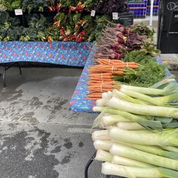 Tikal Organic Farms - Leeks, Carrots, Beets and Greens at the Clement Street Farmers Market San Francisco