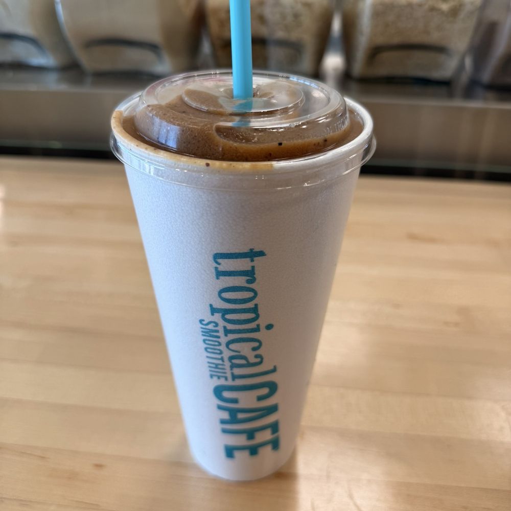 Tropical Smoothie Cafe - Mocha Madness Smoothie-- free with app reward! - Juice Bars & Smoothies Near Me - Whitestown, Indiana Tropical Smoothie Cafe - Mocha Madness Smoothie-- free with app reward! - Juice Bars & Smoothies Near Me - Whitestown, Indiana