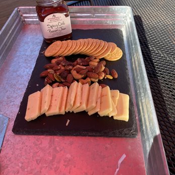Chestnut Ridge Winery - a platter of cheese and crackers - Wineries Near Me - Spencer, West Virginia Chestnut Ridge Winery - a platter of cheese and crackers - Wineries Near Me - Spencer, West Virginia