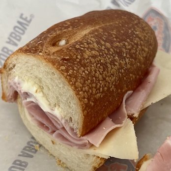 Jersey Mike's Subs - Ham and provolone on white bread - Fast Food Near Me - Santa Clarita, California