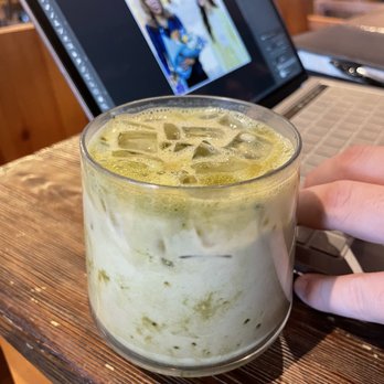 Caffe Bene - matcha latte - Coffee & Tea Near Me - San Jose, California Caffe Bene - matcha latte - Coffee & Tea Near Me - San Jose, California