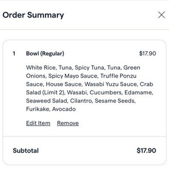 Poké King - Here's my order today 11/30/24 - Hawaiian Near Me - Henderson, Nevada Poké King - Here's my order today 11/30/24 - Hawaiian Near Me - Henderson, Nevada