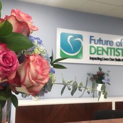 Future of Dentistry - Wakefield - The office's calm, welcoming atmosphere begins at the reception area.