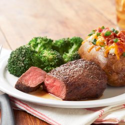 Shoney's - Clinton - Our Steakhouse Sirloin is hand-cut, custom-aged, grilled your way, and topped with herb garlic butter!