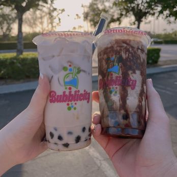 Bubblicity - Lavender Milk Tea & Mocha Frappucino - Coffee & Tea Near Me - Rancho Cucamonga, California