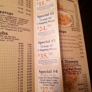 Riverside Pizza & Seafoods - Menu - Pizza Near Me - Cambridge, Massachusetts Riverside Pizza & Seafoods - Menu - Pizza Near Me - Cambridge, Massachusetts