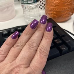 Exotic Nails - Purple Chrome