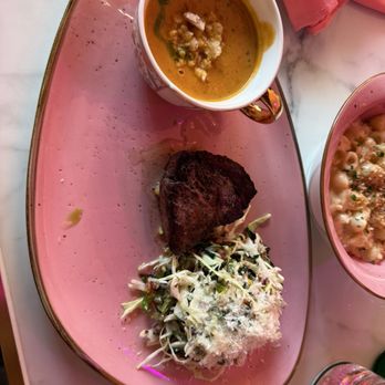 Nigel's Waterfront Restaurant - Petite trio - steak medium rare - Bars Near Me - Long Beach, California