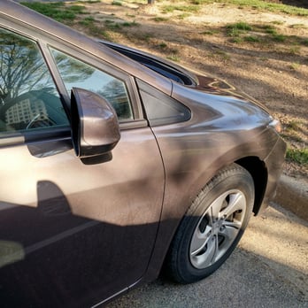 Alan's Mobile Paintless Dent Repair - End result. Can't even tell where the dent once was. - Auto Detailing Near Me Alan's Mobile Paintless Dent Repair - End result. Can't even tell where the dent once was. - Auto Detailing Near Me