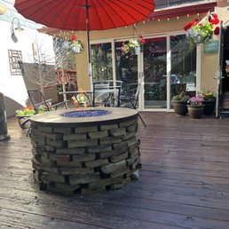 Front patio.