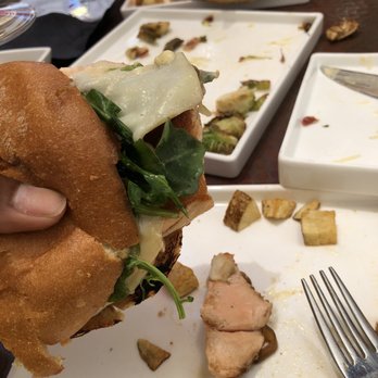 Portrait Gallery Restaurant - Salmon burger - Cocktail Bars Near Me - Matthews, North Carolina