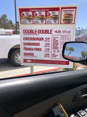 Menu photo 3 In-N-Out Burger Ventura, CA Menu photo 3 In-N-Out Burger Ventura, CA