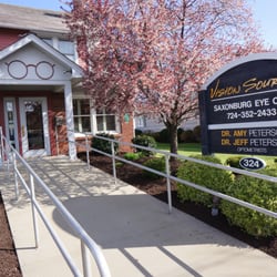 Saxonburg Family Eye Care - Our office on Main Street across from Nextier Bank.