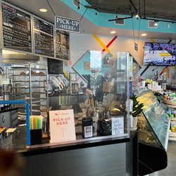 Black Diamond Cafe - Counter area with bar at the far end