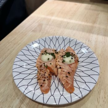 Sushi REV - Seared Salmon - Sushi Bars Near Me - Irvine, California Sushi REV - Seared Salmon - Sushi Bars Near Me - Irvine, California