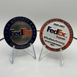 C Sanders Emblems - Custom Challenge Coins for FedEx
