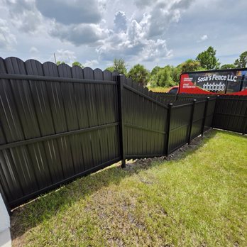 Sosa's Fence - Metal bronze - Fences & Gates Near Me - Labelle, Florida Sosa's Fence - Metal bronze - Fences & Gates Near Me - Labelle, Florida