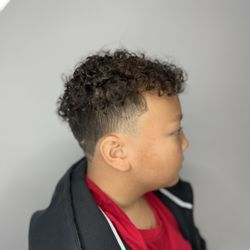 Change It Up - Taper fade and perm