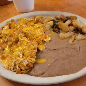 Don Pedro Mexican Restaurant - Migas (chilaquiles) - Mexican Near Me - San Antonio, Texas