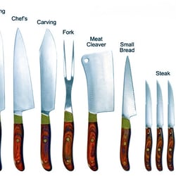 The Professional Edge - We can sharpen any kind of kitchen knife to make it better than new, including serrated knives and even damaged ones!