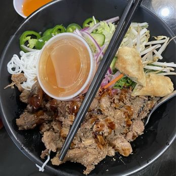 Saigon88 Express - BUN- Vermicelli Noodles (Thin) with Pork - Vietnamese Near Me - Mckees Rocks, Pennsylvania