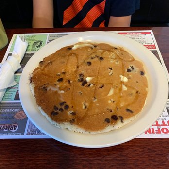 Jimmy's On The River - The chocolate chip pancakes are the size of a plate! - Breakfast & Brunch Near Me - Bristol, Connecticut Jimmy's On The River - The chocolate chip pancakes are the size of a plate! - Breakfast & Brunch Near Me - Bristol, Connecticut