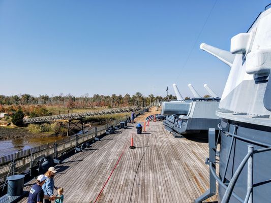 Battleship North Carolina by null
