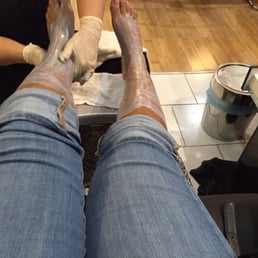 Spa Pedicure. Wonderful Massage