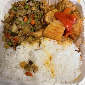 Tara Mangan Keni - Piccadilly and pork something with potatoes and bell peppers - Filipino Near Me - Marina, California