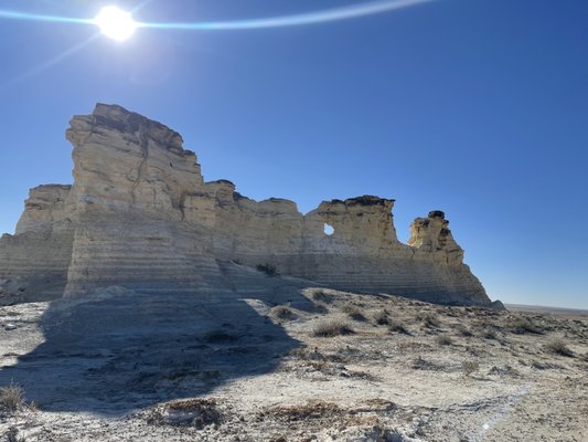Monument Rocks by null