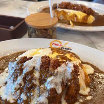 MAJI Curry - Omelette Curry + Cheese sauce - Japanese Curry Near Me - Irvine, California